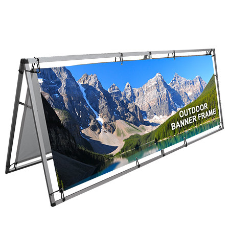 Outdoor Banner Frame Large 33x94