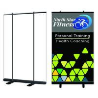 Retractable Banner Display with 78x47 Banner