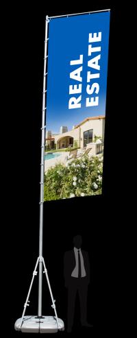 Giant Outdoor Banner Display with 120x42 Banner