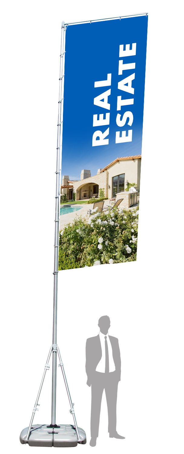 Giant Outdoor Banner Display with 120x42 Banner