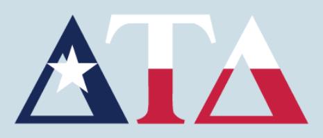 Fraternity Texas Flag Greek Letter Decals
