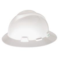 MSA V-Gard® Full Brim - White Hat