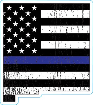 New Mexico Thin Blue Line Decal
