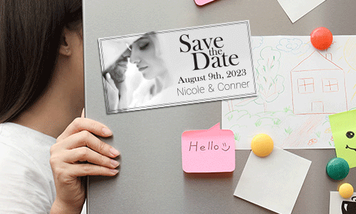 Save the Date Magnets, Picture Magnets, Personalized Magnet