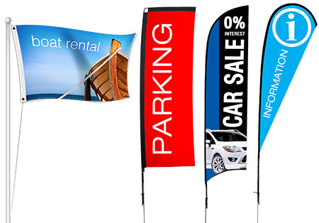 3x5 Advertising Cars Marketing Flag 3'x5' Banner Grommets 