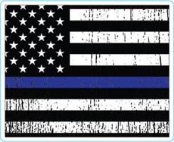 Wyoming Thin Blue Line Decal